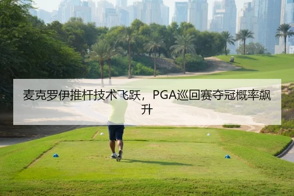 麦克罗伊推杆技术飞跃，PGA巡回赛夺冠概率飙升